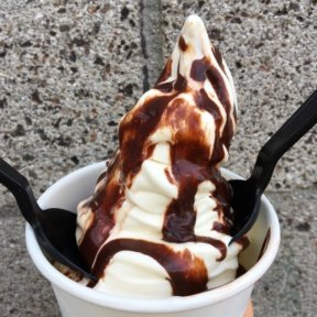 Gluten-free soft serve from Pitfire Pizza